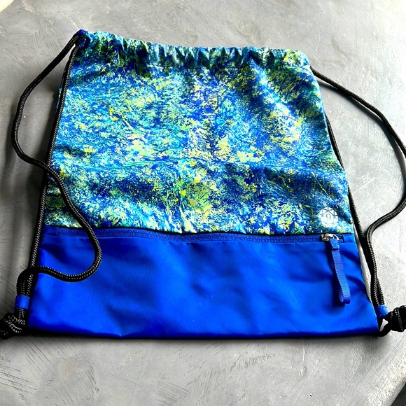 lululemon athletica Bags Lululemon Seawheeze Drawstring Bag Or